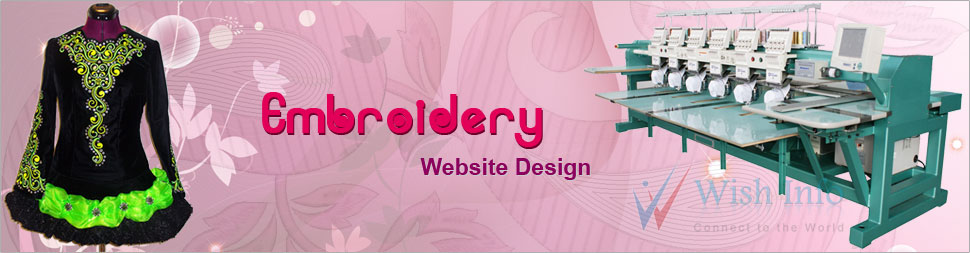 Embroidery Website Design